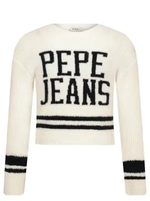 Zdjęcie produktu Pepe Jeans London Sweter SAVIA | Regular Fit | z dodatkiem wełny