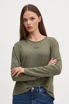 Zdjęcie produktu Pepe Jeans longsleeve bawełniany FLOREN kolor zielony PL505954