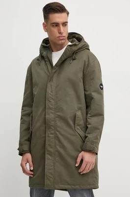 Zdjęcie produktu Pepe Jeans parka THANDER męska kolor zielony przejściowa PM403012