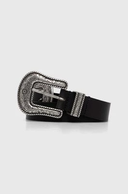 Zdjęcie produktu Pepe Jeans pasek skórzany SARA BELT damski kolor czarny PL020842