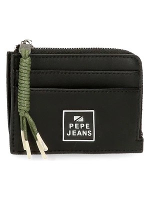 Zdjęcie produktu Pepe Jeans Portfel w kolorze czarno-oliwkowym - 11,5 x 8 x 1,5 cm rozmiar: onesize