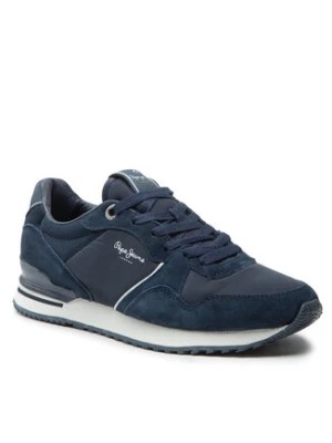 Zdjęcie produktu Pepe Jeans Sneakersy London City PMS30874 Granatowy