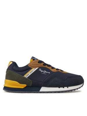 Zdjęcie produktu Pepe Jeans Sneakersy London Class B PBS40008 Granatowy