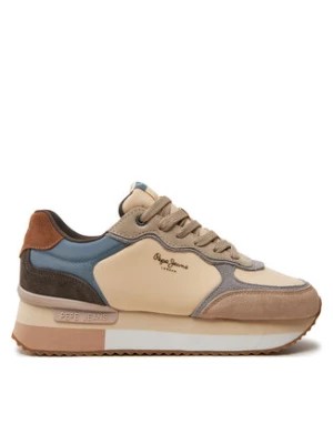 Zdjęcie produktu Pepe Jeans Sneakersy PLS60025 Beżowy