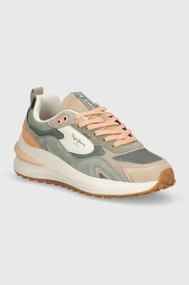 Zdjęcie produktu Pepe Jeans sneakersy zamszowe PLS60013 kolor beżowy WINSLOW URBAN W