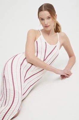 Zdjęcie produktu Pepe Jeans sukienka GINNY DRESS kolor beżowy maxi prosta PL953523