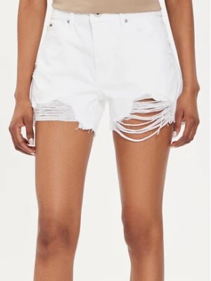 Zdjęcie produktu Pepe Jeans Szorty jeansowe Relaxed Short Mw PL801110TB9 Biały Relaxed Fit