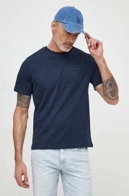 Zdjęcie produktu Pepe Jeans t-shirt bawełniany Connor kolor granatowy PM509206
