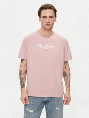 Zdjęcie produktu Pepe Jeans T-Shirt Eggo N PM508208 Różowy Regular Fit