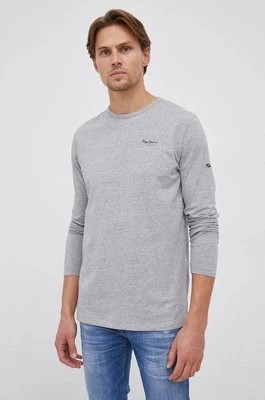 Zdjęcie produktu Pepe Jeans T-shirt Original Basic 2 Long kolor szary melanżowyCHEAPER