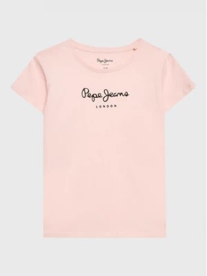 Zdjęcie produktu Pepe Jeans T-Shirt Wenda PG502960 Różowy Regular Fit