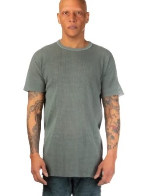 Zdjęcie produktu Perforowany T-shirt z bawełny Alga Zielony Boris Bidjan Saberi