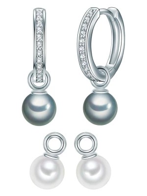 Zdjęcie produktu Perldesse Kolczyki-kreole z perłami rozmiar: onesize