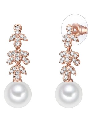 Zdjęcie produktu Perldesse Pozłacane kolczyki-wkrętki z perłami rozmiar: onesize