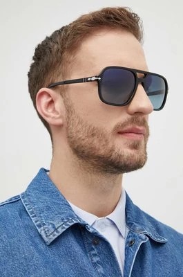 Zdjęcie produktu Persol okulary przeciwsłoneczne męskie kolor czarny 0PO3328S