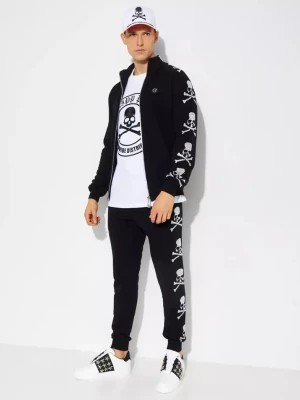 Zdjęcie produktu Philipp Plein Czarny komplet dresowy Skull & Bones