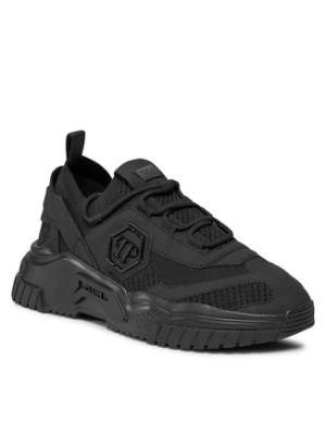 Zdjęcie produktu PHILIPP PLEIN Sneakersy Runner Hexagon FACS USC0399 PTE003N Czarny