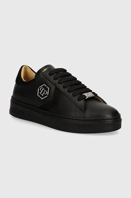 Zdjęcie produktu Philipp Plein sneakersy skórzane Lo-Top Arrow Force kolor czarny WSC2752 PLE005N 0202