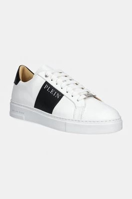 Zdjęcie produktu Philipp Plein sneakersy skórzane Nappa Lo-Top kolor biały USC0657 PLE010N 0102