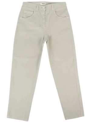 Zdjęcie produktu Piaskowe Spodnie z Przeszyciami na Plecach ViCOLO