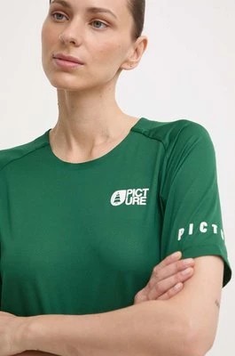 Zdjęcie produktu Picture t-shirt sportowy Ice Flow kolor zielony WTS547