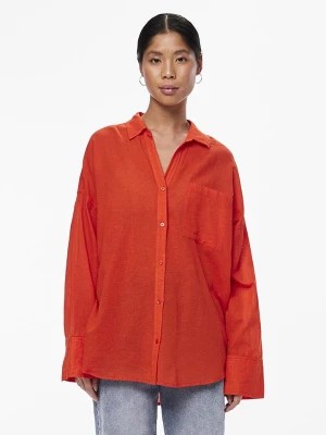 Zdjęcie produktu Pieces Koszula w kolorze pomarańczowym rozmiar: XS