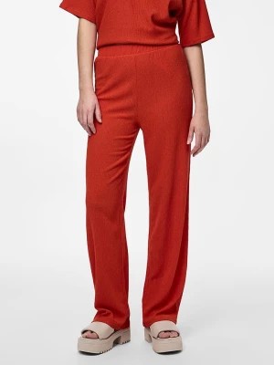 Zdjęcie produktu Pieces Spodnie w kolorze pomarańczowym rozmiar: M
