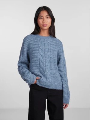 Zdjęcie produktu Pieces Sweter 17140372 Niebieski Regular Fit