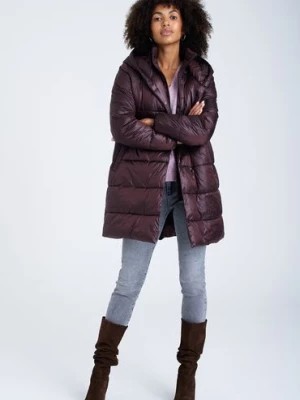 Zdjęcie produktu Pikowana dłuższa kurtka damska zimowa Greenpoint