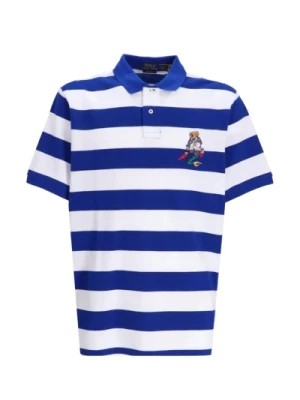Zdjęcie produktu Pikowana koszulka polo w paski Ralph Lauren