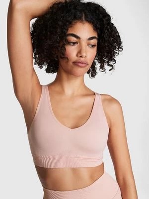 Zdjęcie produktu PINK Sportowy biustonosz bezszwowy ze średnim wsparciem Victoria's Secret