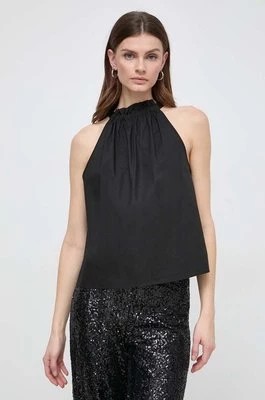 Zdjęcie produktu Pinko bluzka bawełniana damska kolor czarny gładka 100895.A19U