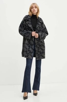 Zdjęcie produktu Pinko płaszcz damski kolor szary przejściowy oversize 101573 A21Q