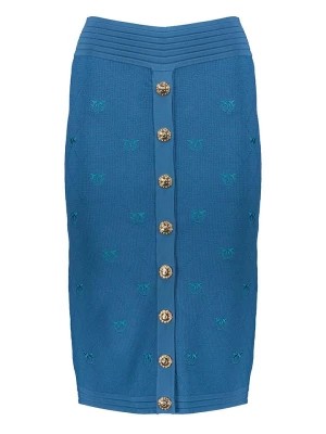 Zdjęcie produktu Pinko Spódnica dzianinowa w kolorze niebieskim rozmiar: L