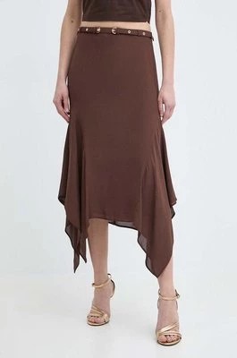 Zdjęcie produktu Pinko spódnica kolor brązowy midi rozkloszowana 103125 A1O6