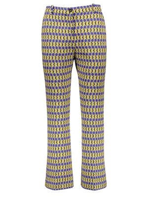 Zdjęcie produktu Pinko Spodnie w kolorze żółto-niebieskim rozmiar: 36