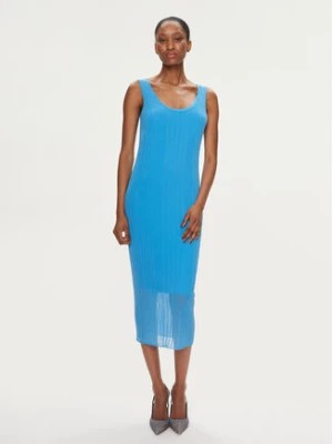 Zdjęcie produktu Pinko Sukienka codzienna Dune 103540 A1ND Niebieski Slim Fit