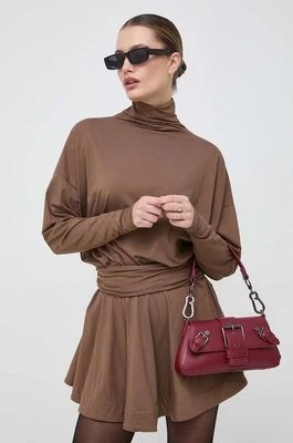 Zdjęcie produktu Pinko sukienka kolor brązowy mini oversize 102193 A1DE