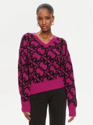 Zdjęcie produktu Pinko Sweter Ovino 101575 A11F Różowy Regular Fit