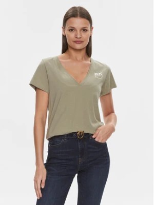 Zdjęcie produktu Pinko T-Shirt 102950 A1N8 Zielony Regular Fit