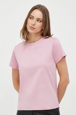 Zdjęcie produktu Pinko t-shirt bawełniany damski kolor różowy 100373.A1N8