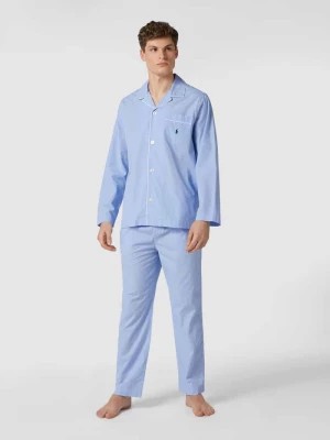 Zdjęcie produktu Piżama z bawełny z tkanym wzorem Polo Ralph Lauren Underwear