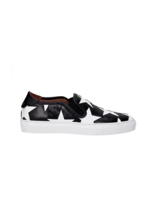 Zdjęcie produktu Płaskie buty, Czarne i Szare, Luksusowe detale Givenchy