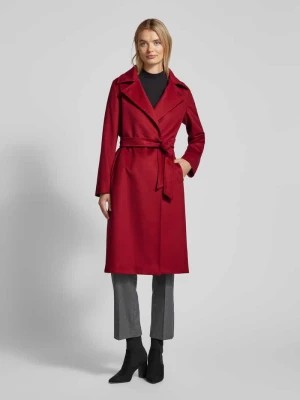 Zdjęcie produktu Płaszcz z paskiem w talii Max Mara Studio