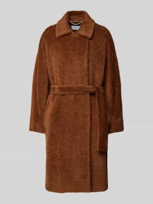 Zdjęcie produktu Płaszcz z wełny lana z wiązanym paskiem model ‘IPPY’ Marella