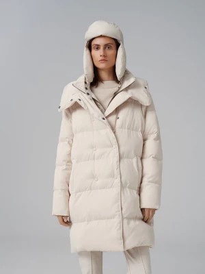Zdjęcie produktu Someday Płaszcz zimowy "Veo" w kolorze kremowym rozmiar: 38
