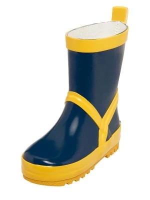 Zdjęcie produktu Playshoes Kalosze w kolorze granatowo-żółtym rozmiar: 32/33