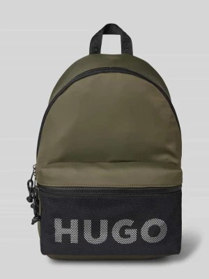 Zdjęcie produktu Plecak z nadrukiem z logo model ‘Hans’ HUGO