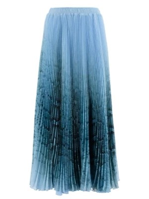 Zdjęcie produktu Plisowana spódnica z wzorem wężowym Ermanno Scervino