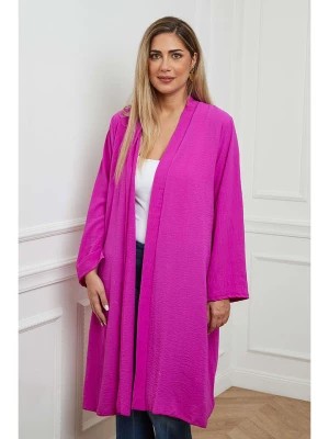 Zdjęcie produktu Plus Size Company Kardigan "Ingenius" w kolorze fioletowym rozmiar: 38